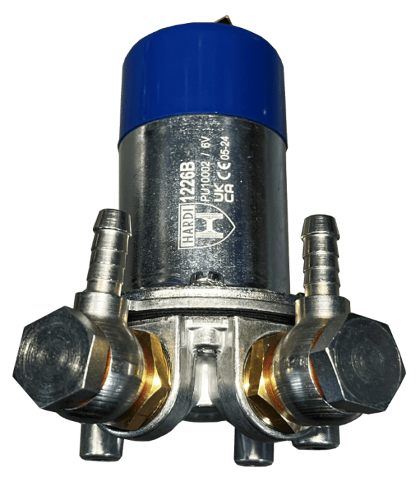 Kraftstoffpumpe 1226B (6V / bis 100PS) mit 8mm Banjo Anschlüssen
