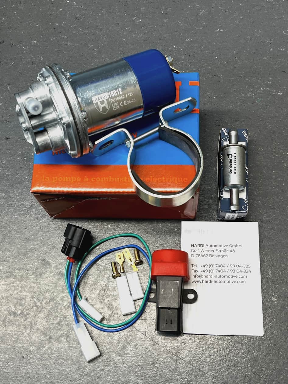 Paket/Bundle HARDI 18812 + mechanische Sicherheitsabschaltung + Kraftstofffilter