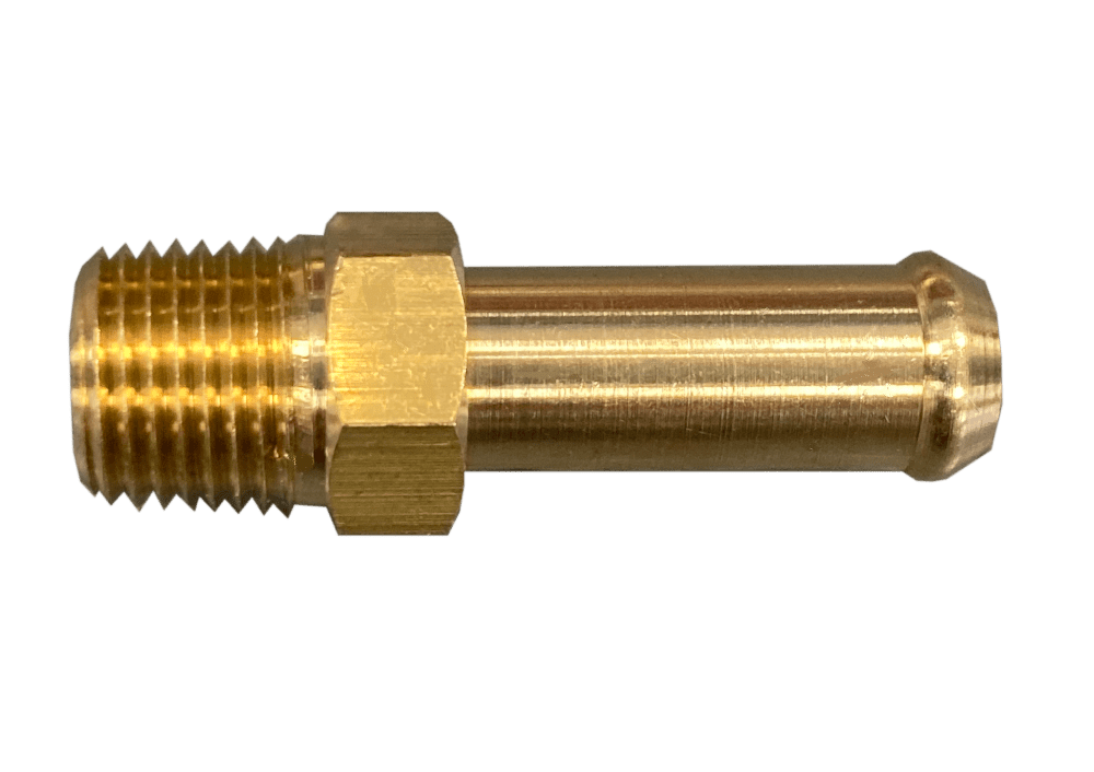 Malpassi Schlauch-Verbinder 8mm auf 1/8 NPT (1 Stück) Messing - HARDI  Automotive