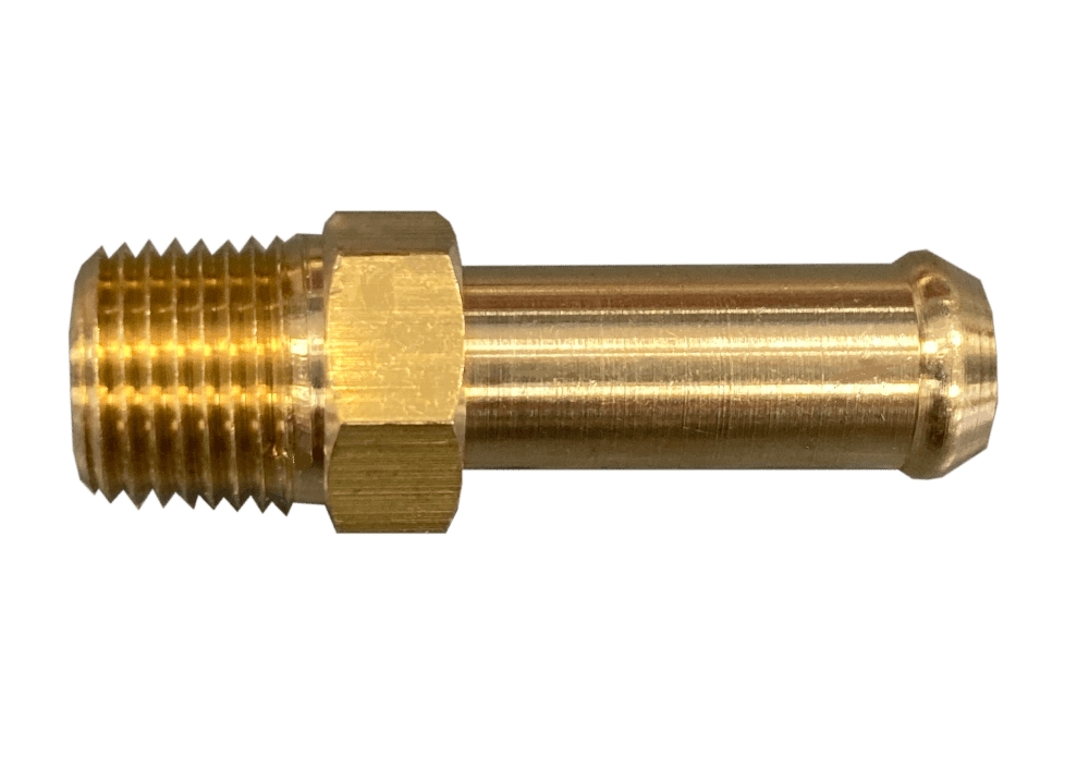 Malpassi Schlauch-Verbinder 8mm auf 1/8 NPT (1 Stück) Messing