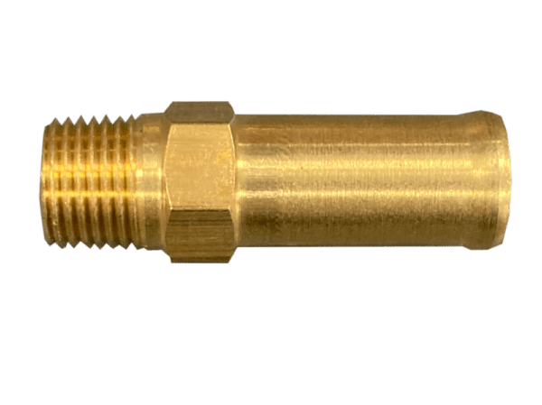 Malpassi Schlauch-Verbinder 10mm auf 1/8" NPT (1 Stück) Messing