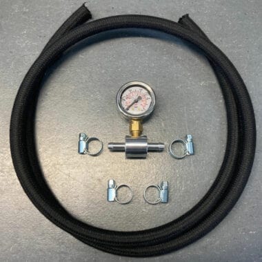 Benzindruckmanometer-Satz (Anzeige 0-7 Bar + Adapter), 39,00 €