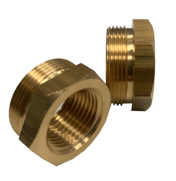 Stutzen BSPP 3/8" innen für HARDI Pumpen (-9912)  2 Stück