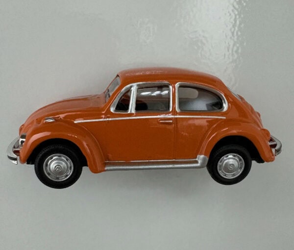 Kühlschrank Magnet VW Käfer orange